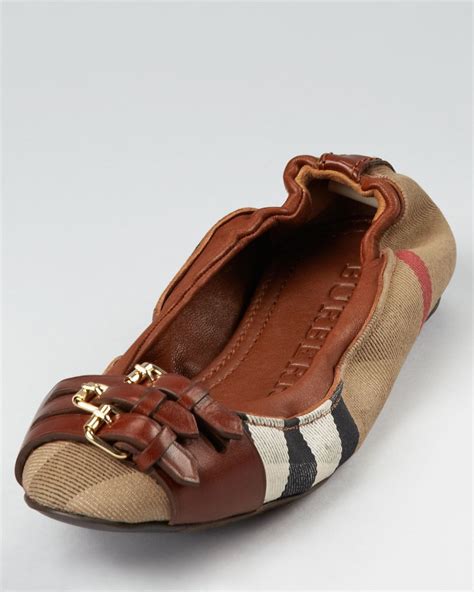 burberry flats|burberry flat shoes for women.